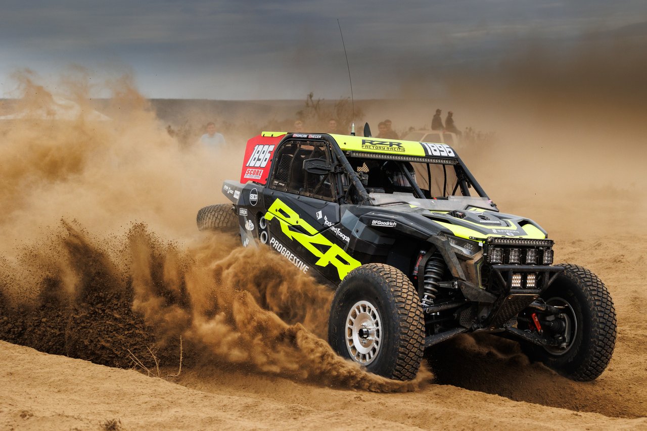 Brock Heger #1896 yellow/black RZR Factory Racing