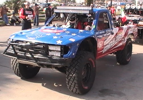 Class 7SX desert truck at the start of the 2010 Baja 1000.