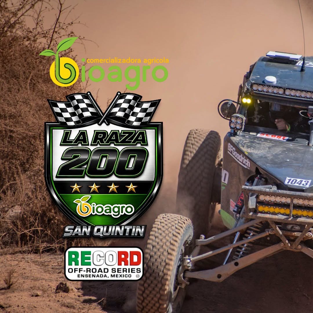 RECORD Off-Road Series La Raza 200 official race poster.