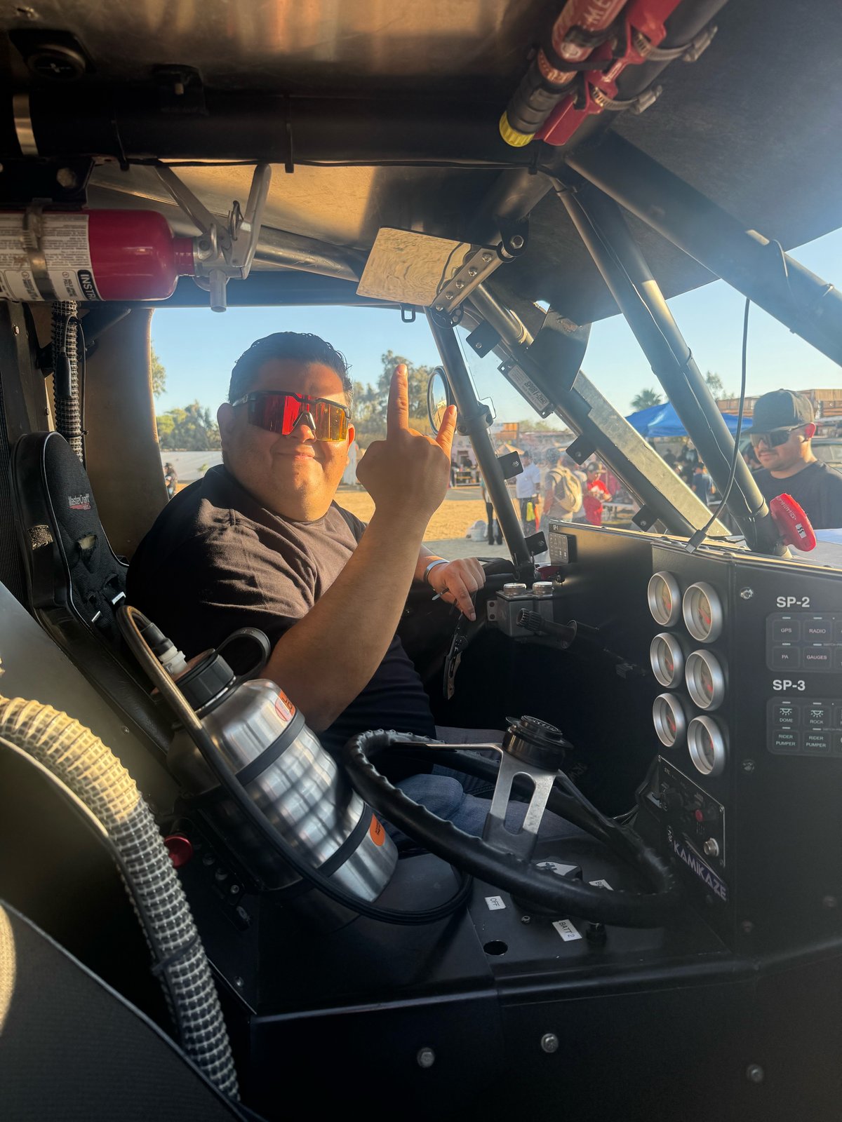 Cockpit of the #55