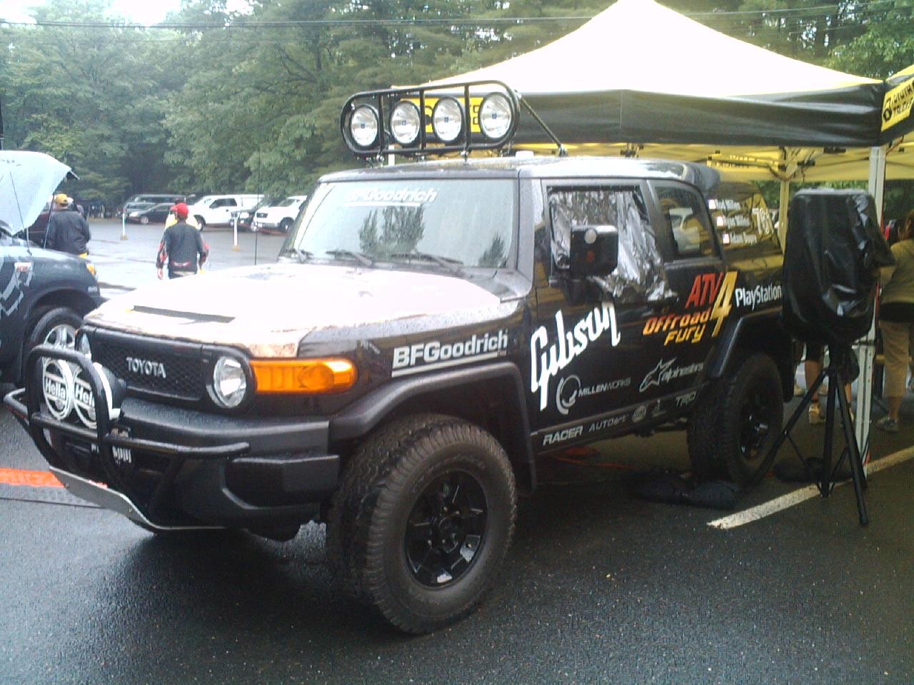MillenWorks / Team Toyota FJ Cruiser race truck — staging/display still — photo by Steven Harrell